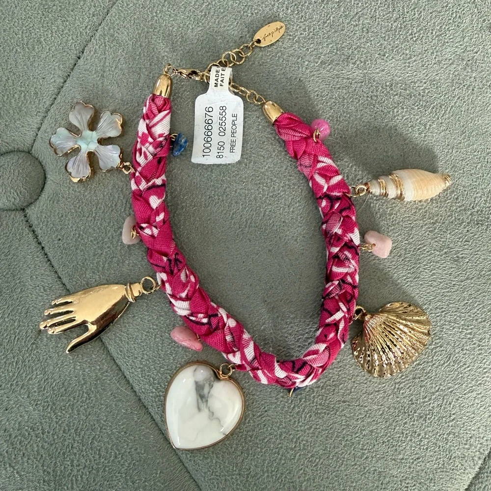 Free People Sky Charm Anklet - Picture 1 of 8